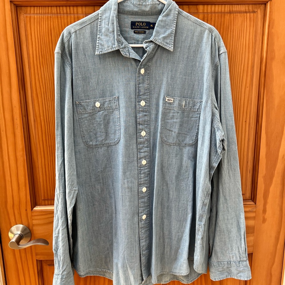 Ralph Lauren Polo Denim XL button up